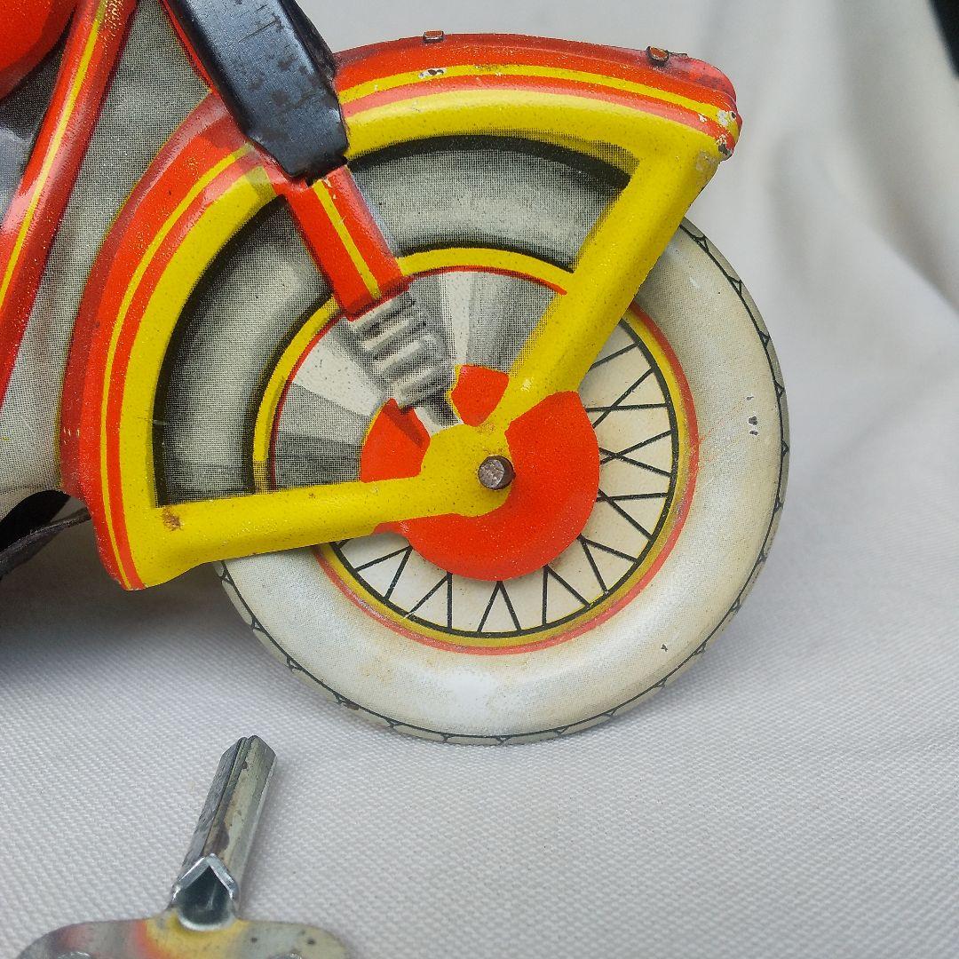 旧ソ連製 ブリキ オートバイ バイク レトロ ビンテージ 昭和 古い