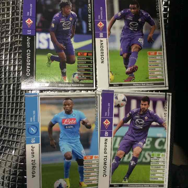 WCCF フィオレンティーナ＋スニガセット