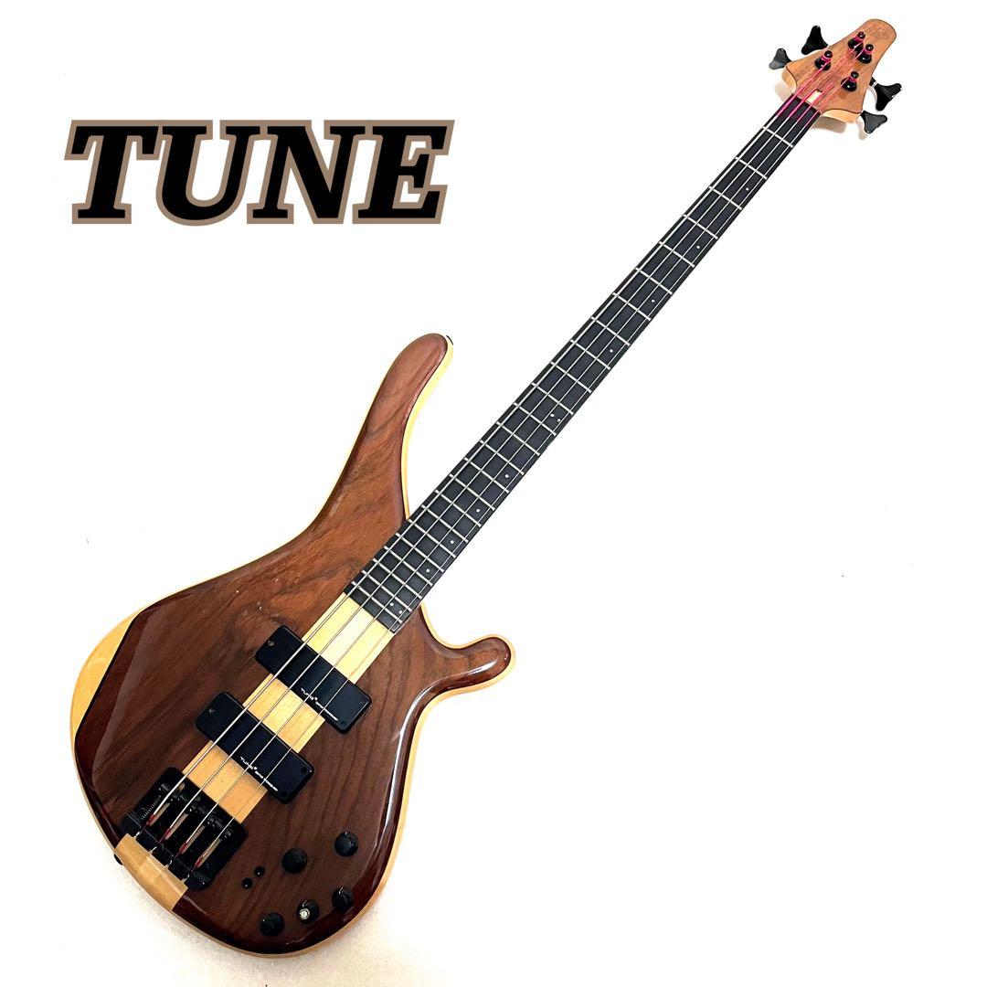TUNE BULL'S EYE BEシリーズ スルーネック 4弦 エレキベース