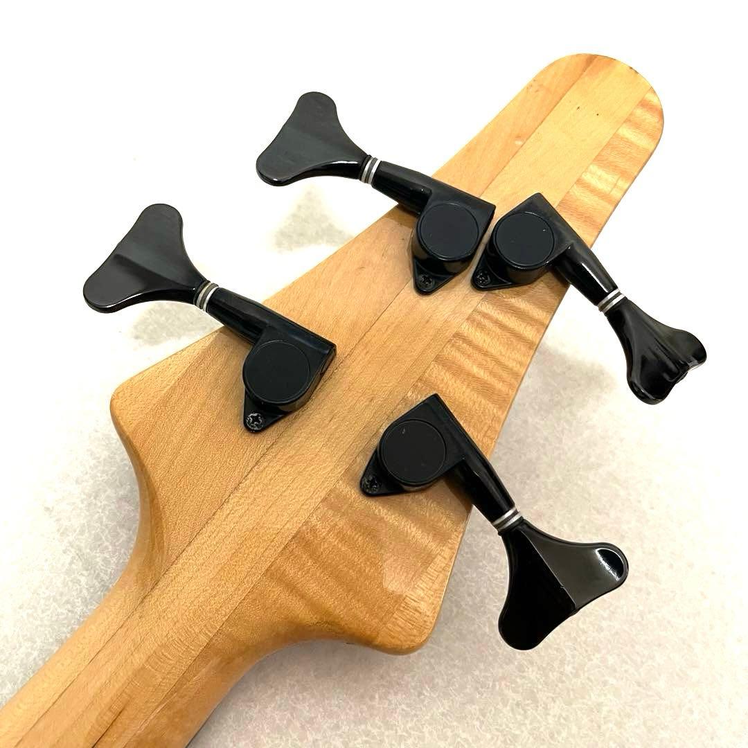 TUNE BULL'S EYE BEシリーズ スルーネック 4弦 エレキベース