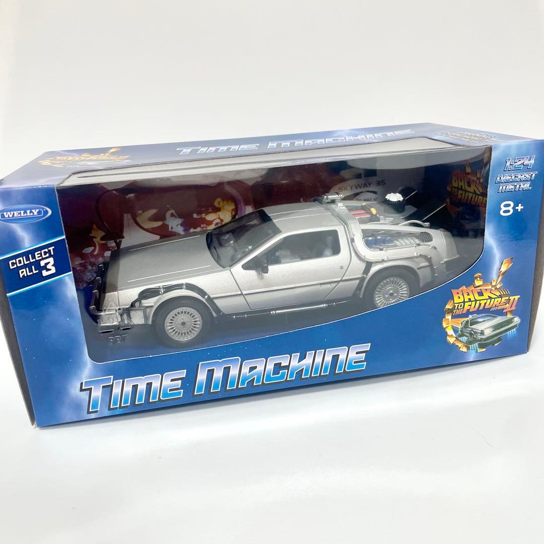 デロリアン バックトゥザフューチャー ダイキャストカー ミニカー アメリカン雑貨