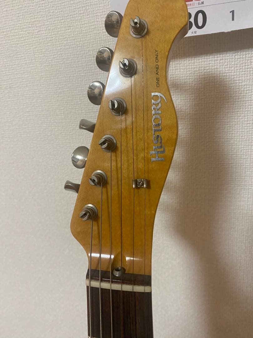 【希少】history Telecasterエレキギター