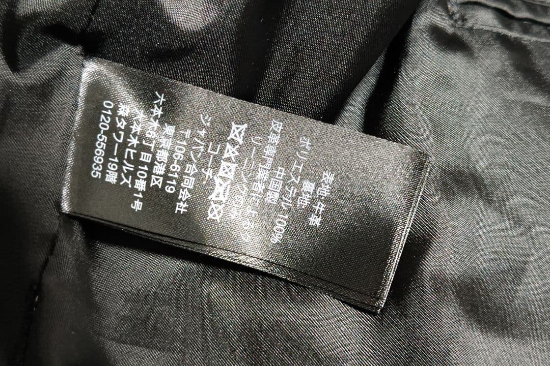 【高級美品】 お値下げ可 COACH ブラック シングルライダースジャケット M