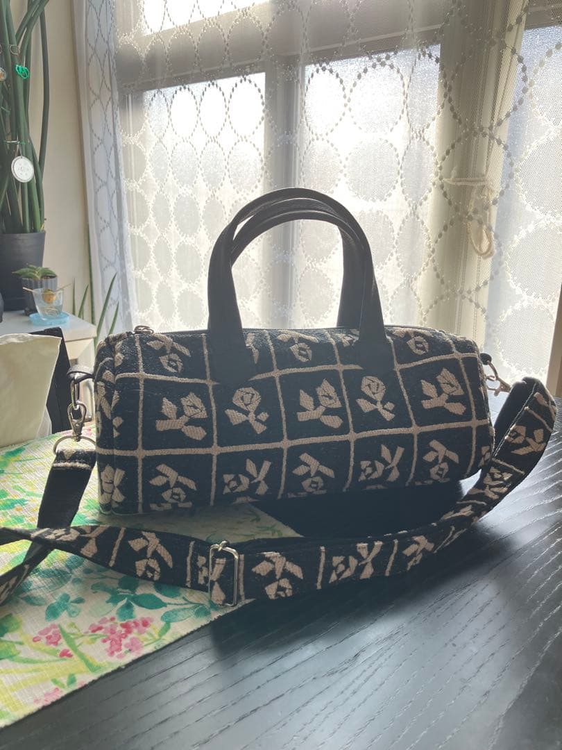 lulu ドラムショルダーバッグ