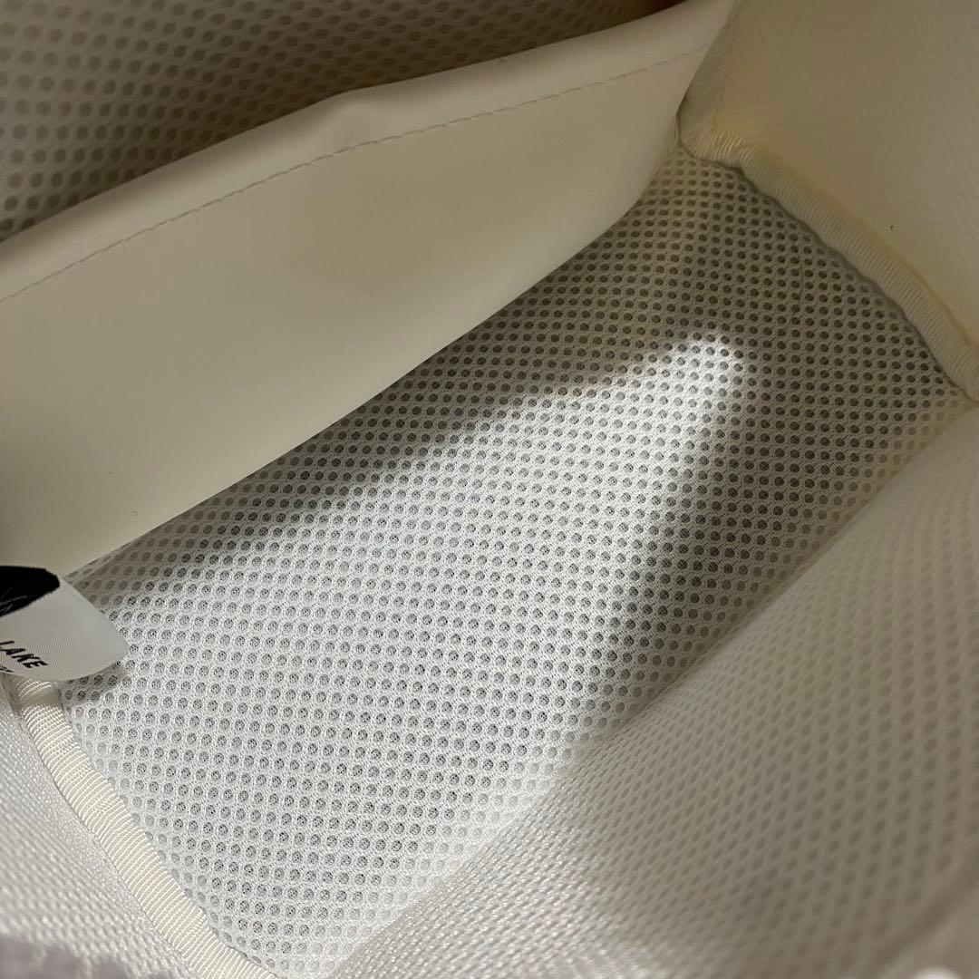 【希少】L4K3 レイク　マカロンバッグ　2WAY 　ホワイト　パッチ　完売品