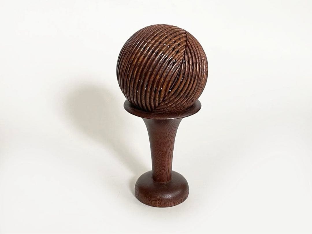 椀木地師　西端良雄　輪島　透かし　香玉　香合　　漆器　オブジェ