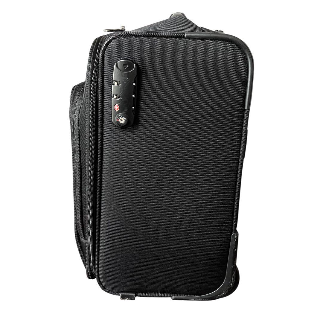 【美品】サムソナイト✨️機内持込可　サターラ　ローリングトート　キャリーケース　黒