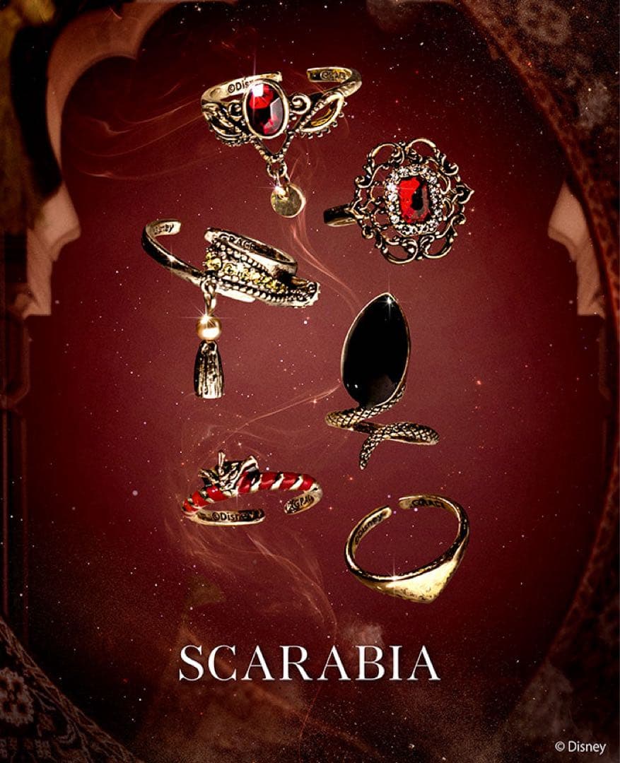 MAYLA アイコニック ストーリー リングオブジェ スカラビア寮