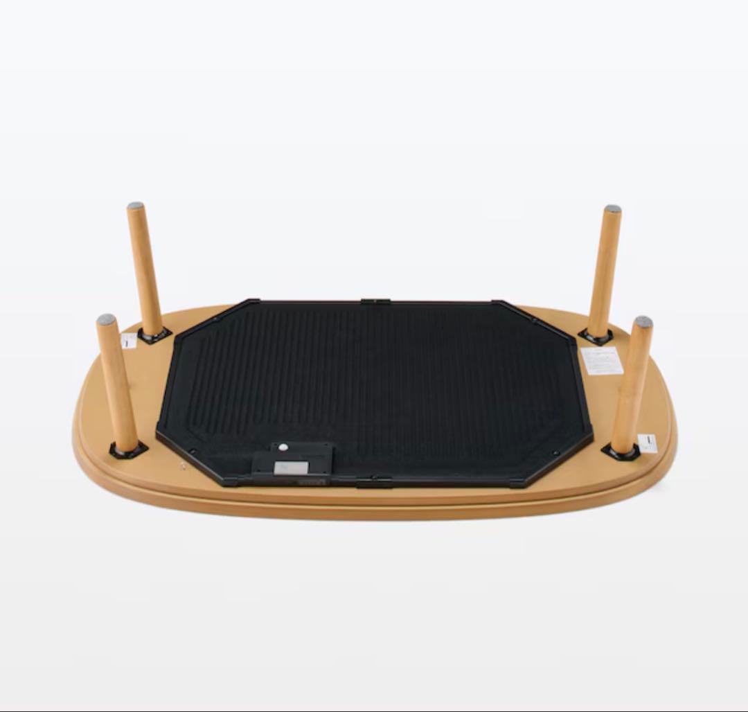 無印　こたつにもなるローテーブル　大