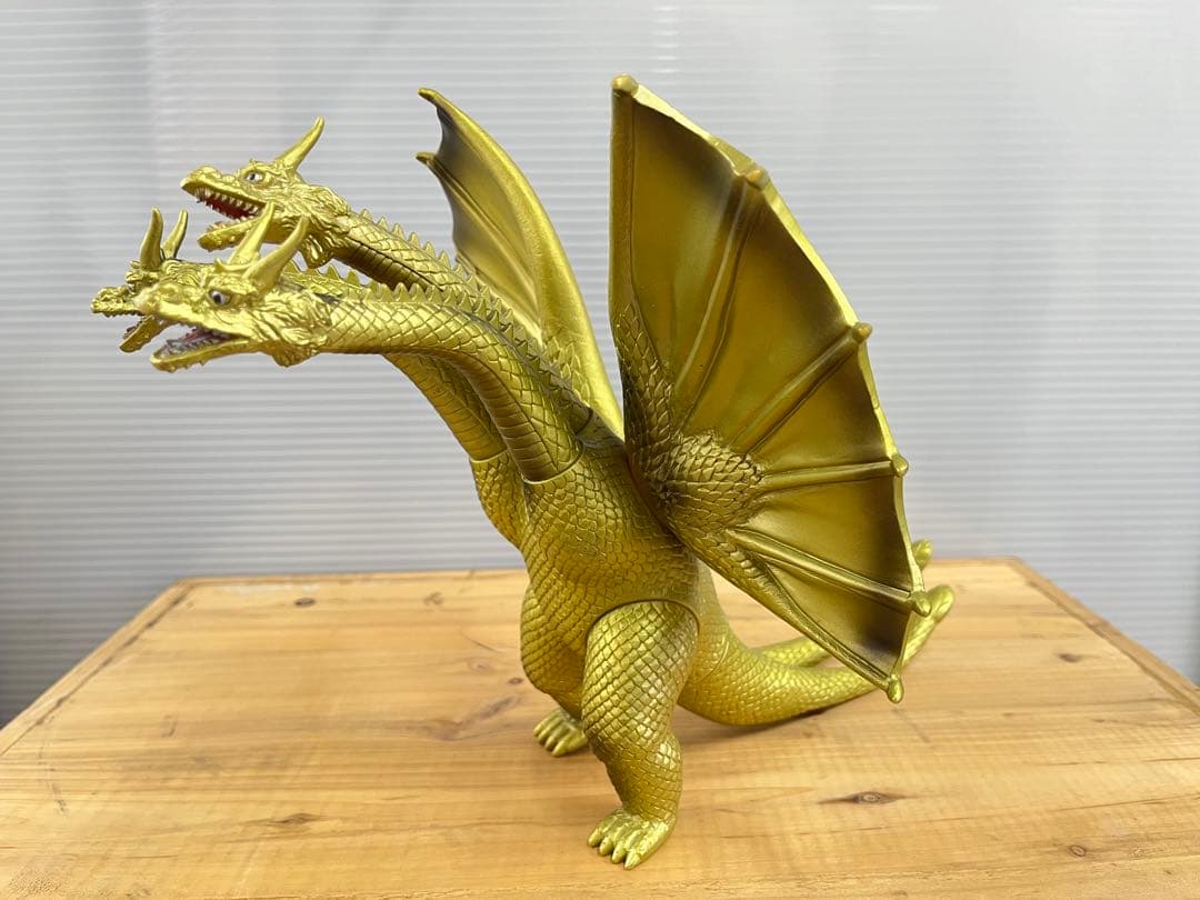 キングギドラ ソフビ ゴジラ 東映 初代 昭和 当時物