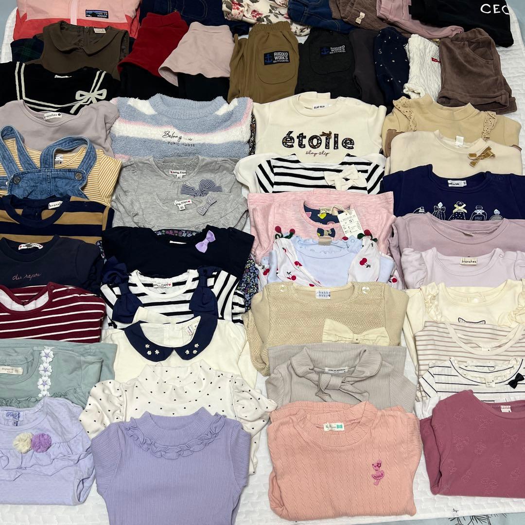 女の子　子供服　90〜95サイズ　秋冬　まとめ売り　50点　おまけ付き