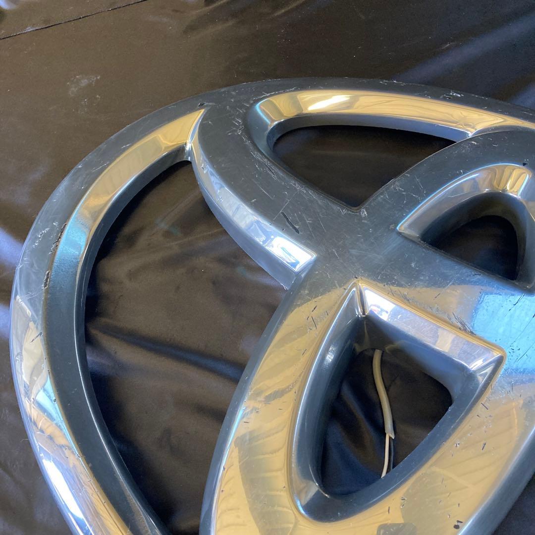 TOYOTA 店頭 大型 エンブレム 89センチ 非売品