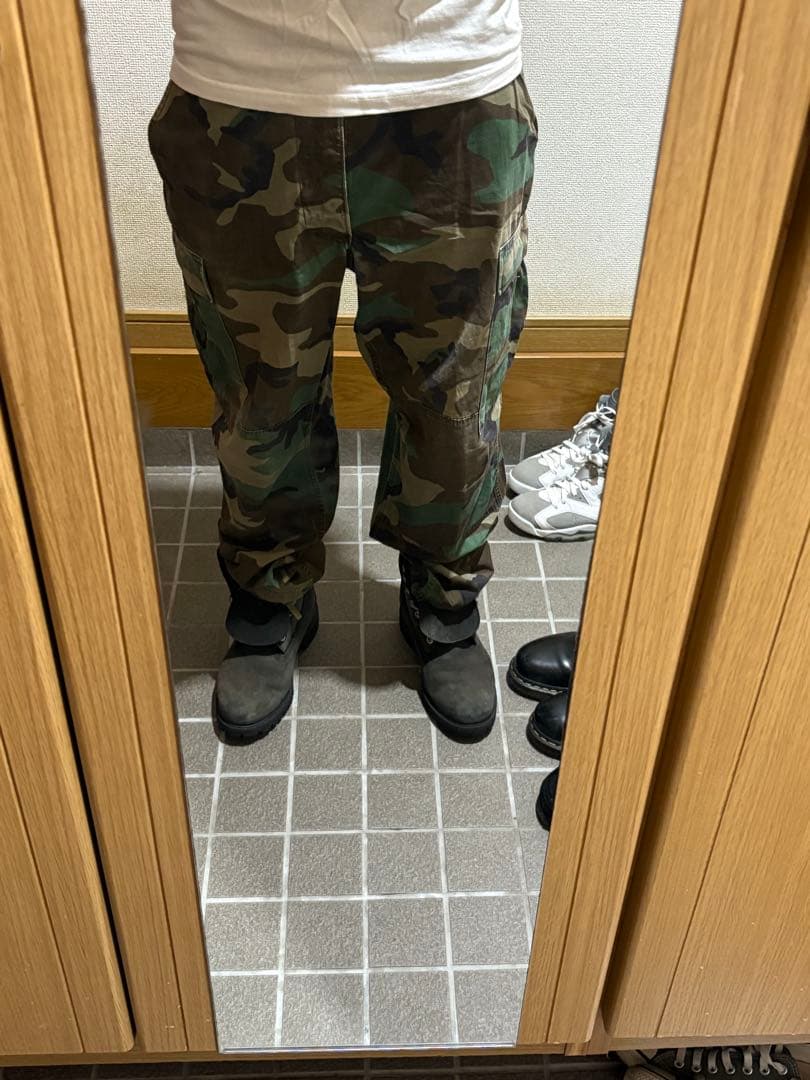迷彩 カーゴパンツ 2本セット US ARMY 80〜90s ばら売り可能