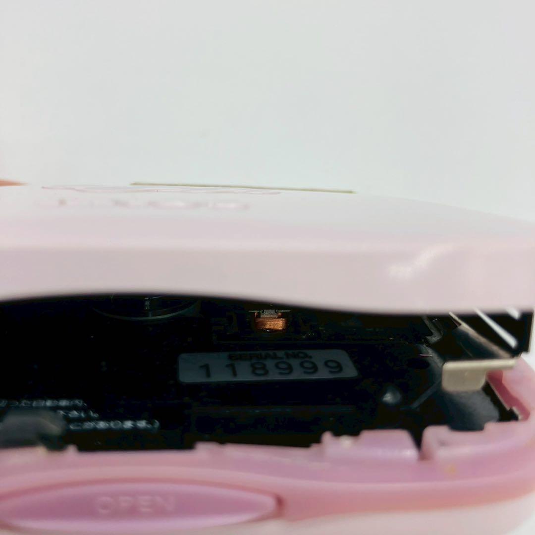 【動作品】美品SONY MD WALKMAN MZ-E600 ピンク