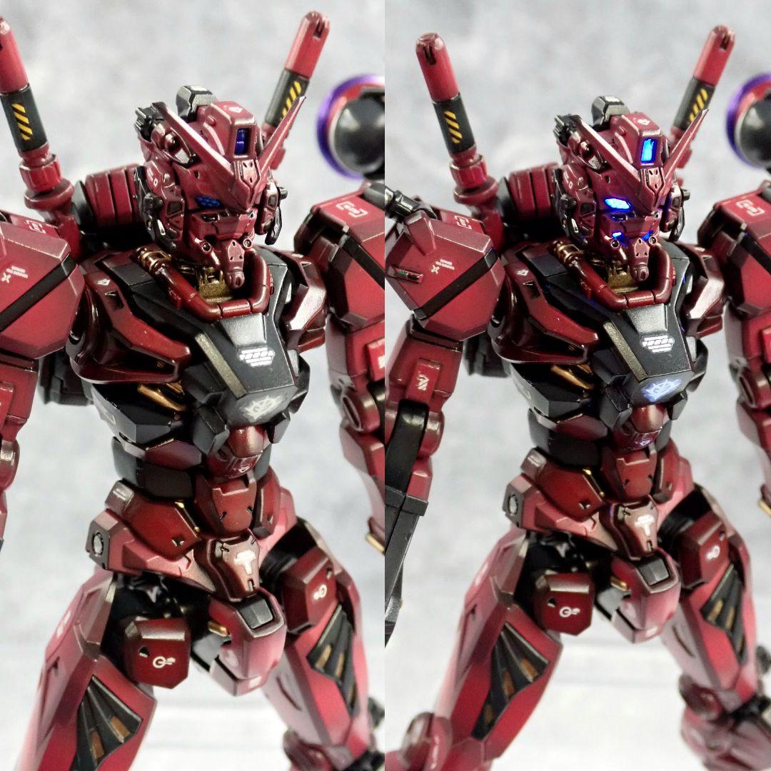 HG ジークアクス 赤いガンダム 全塗装 ガンプラ 塗装済 完成品