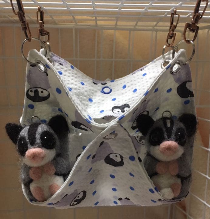 モモンガハウス(ペンギン柄)夏仕様  涼しい夏生地を使用❗️1550円