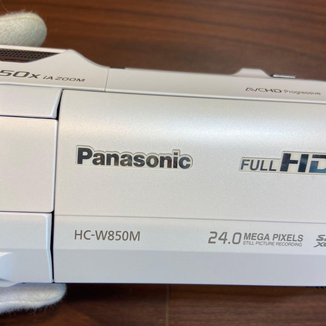 Panasonic HC-W850M ビデオカメラ ほぼ新品 4291