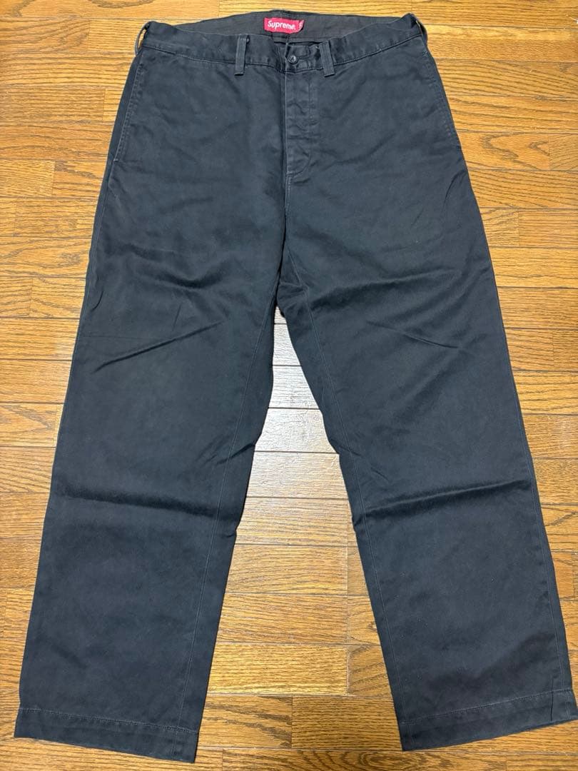 supreme Pin Up Chino Pants Black サイズ32
