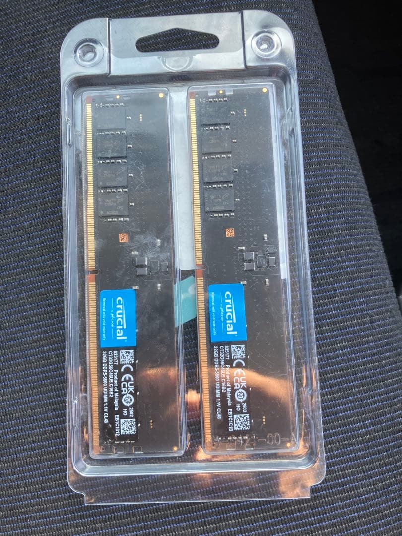 メモリー DDR5 5600 64GB CT2K32G56C46U5