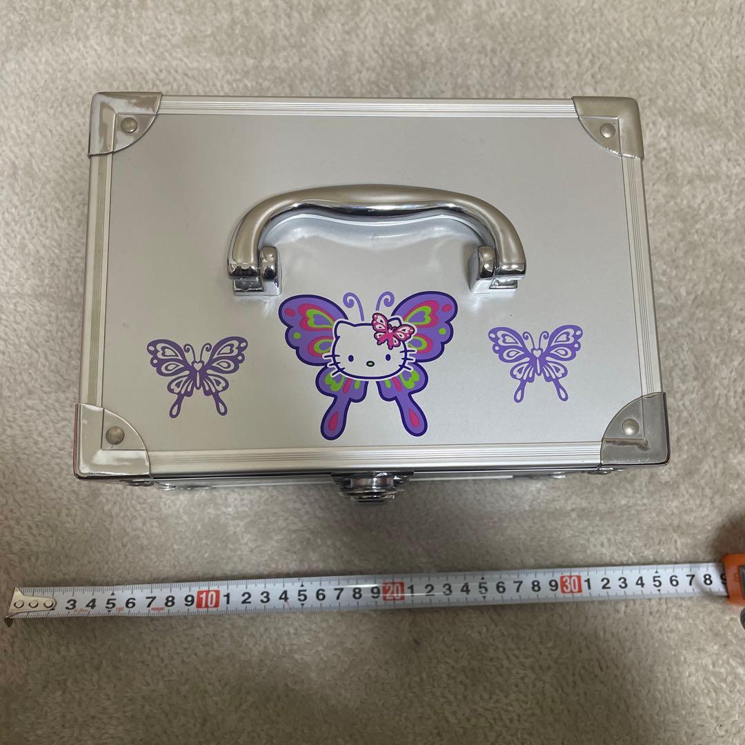 ハローキティ　コスメボックス　バニティボックス　バニティケース　手提げ　2001