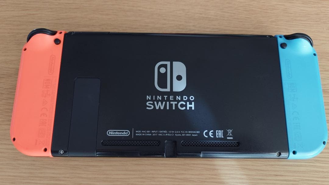 Nintendo Switch 本体 ネオンブルー/ネオンレッド【留意点あり】