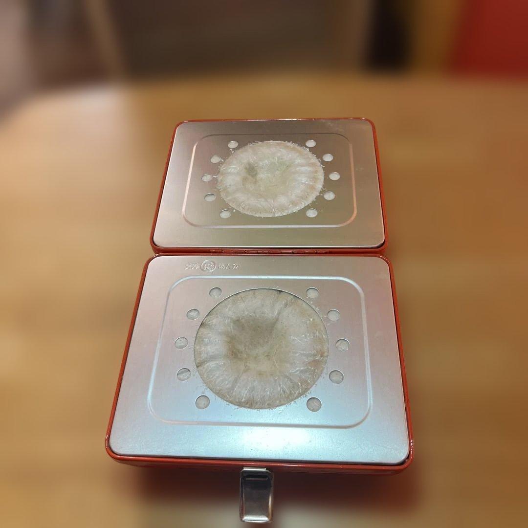 【レトロ】大洋あんか　豆炭　あんか　巾着付き　暖房器具　暖房　冬　レトロ　防寒