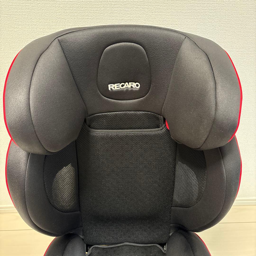 RECARO レカロ ジュニアシート　ブラック×レッド