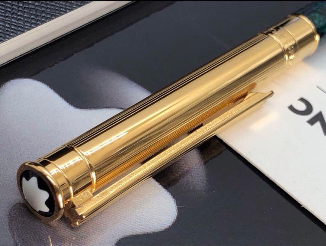 ⭐️幸運へ導くグリーン瑪瑙⭐️モンブラン・ノブレス・ドゥエ⭐️ハイエンドモデル！⭐️