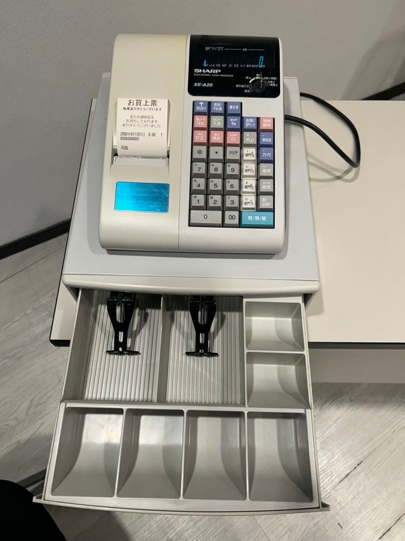 SHARP XE-A20 レジスター 電子