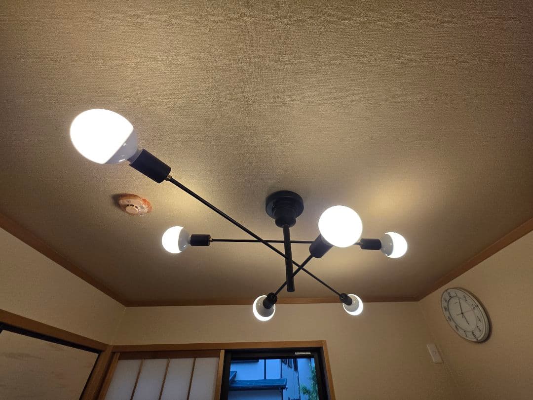 モダン6灯シーリングライト LT-2675