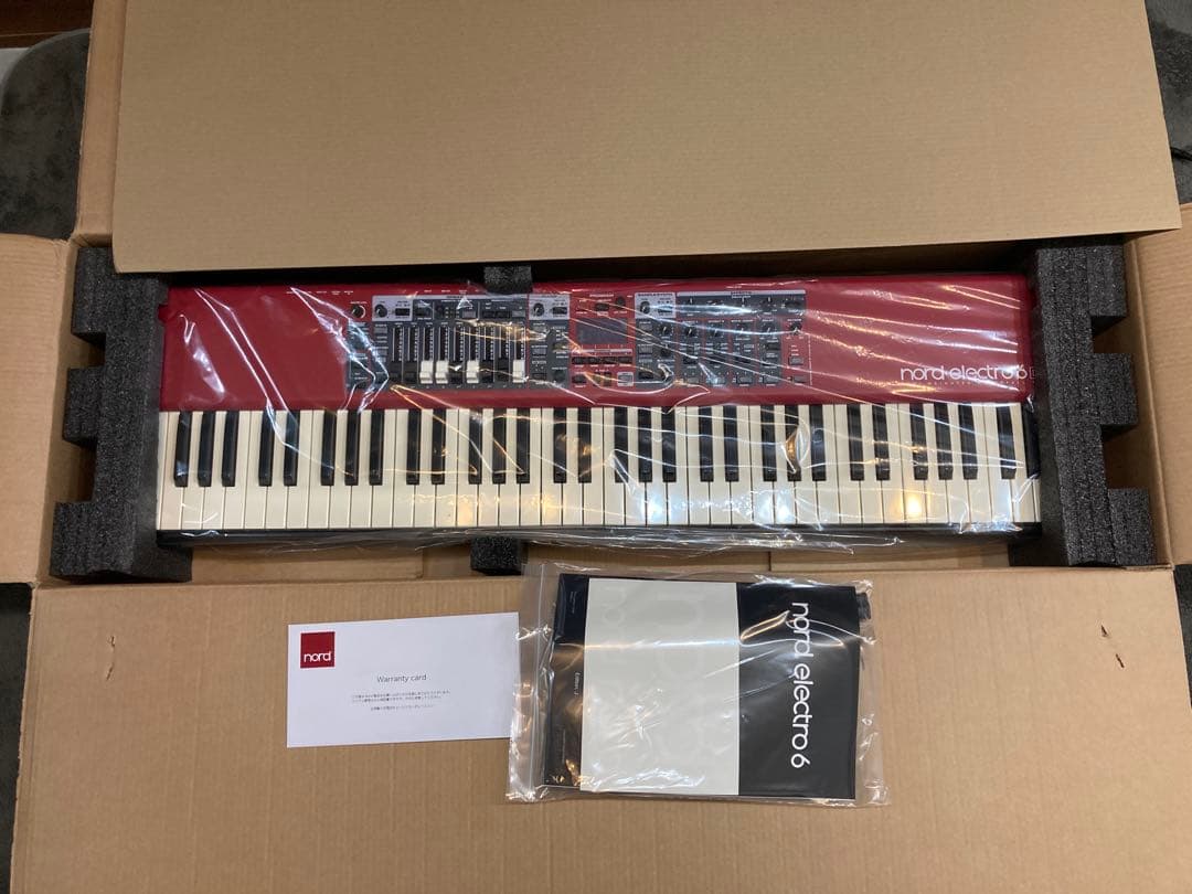 【未使用新品】CLAVIA Nord Electro 6D 73 シンセサイザー