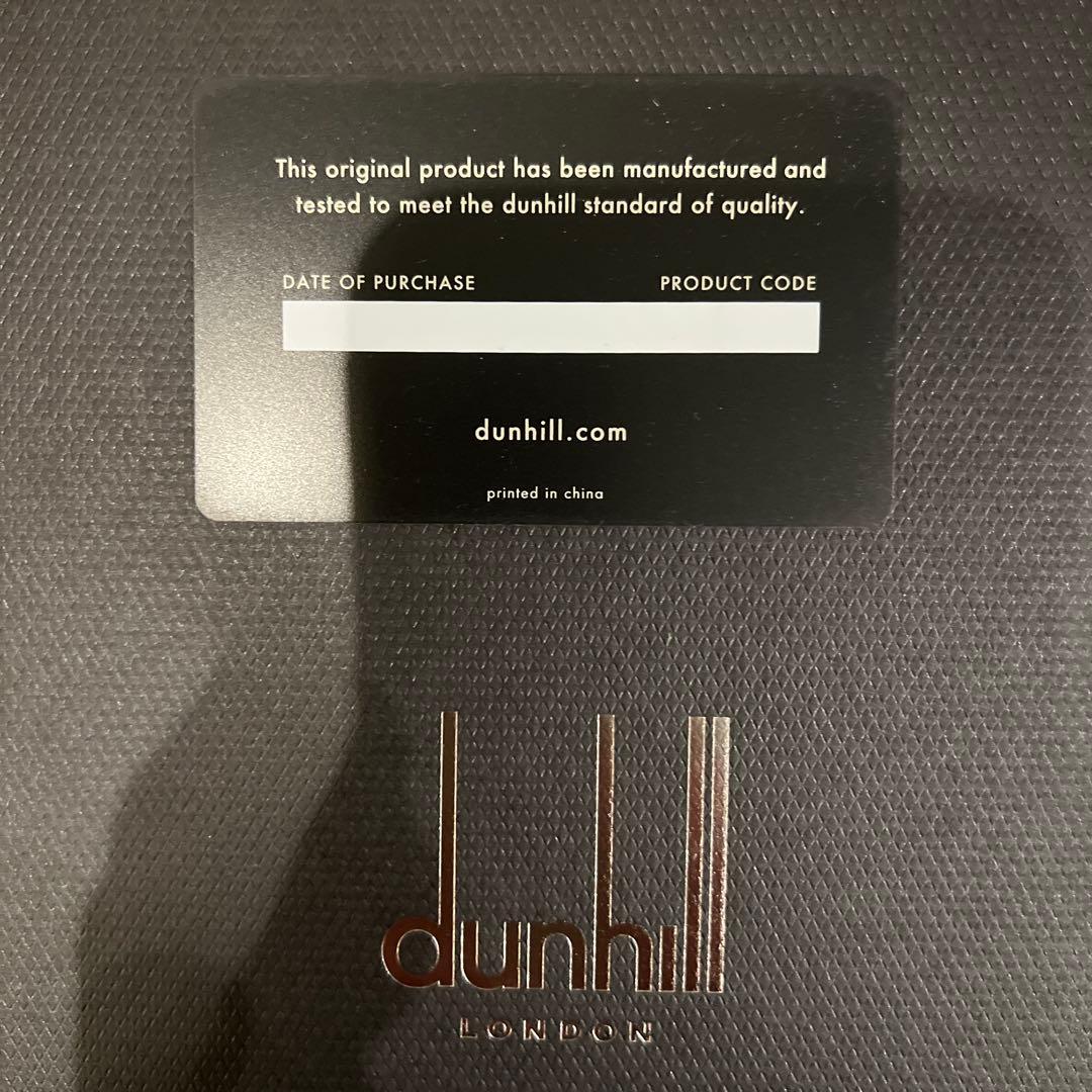 未使用　ダンヒル　最高級レザー手袋　カシミヤ100 黒　8.5サイズ