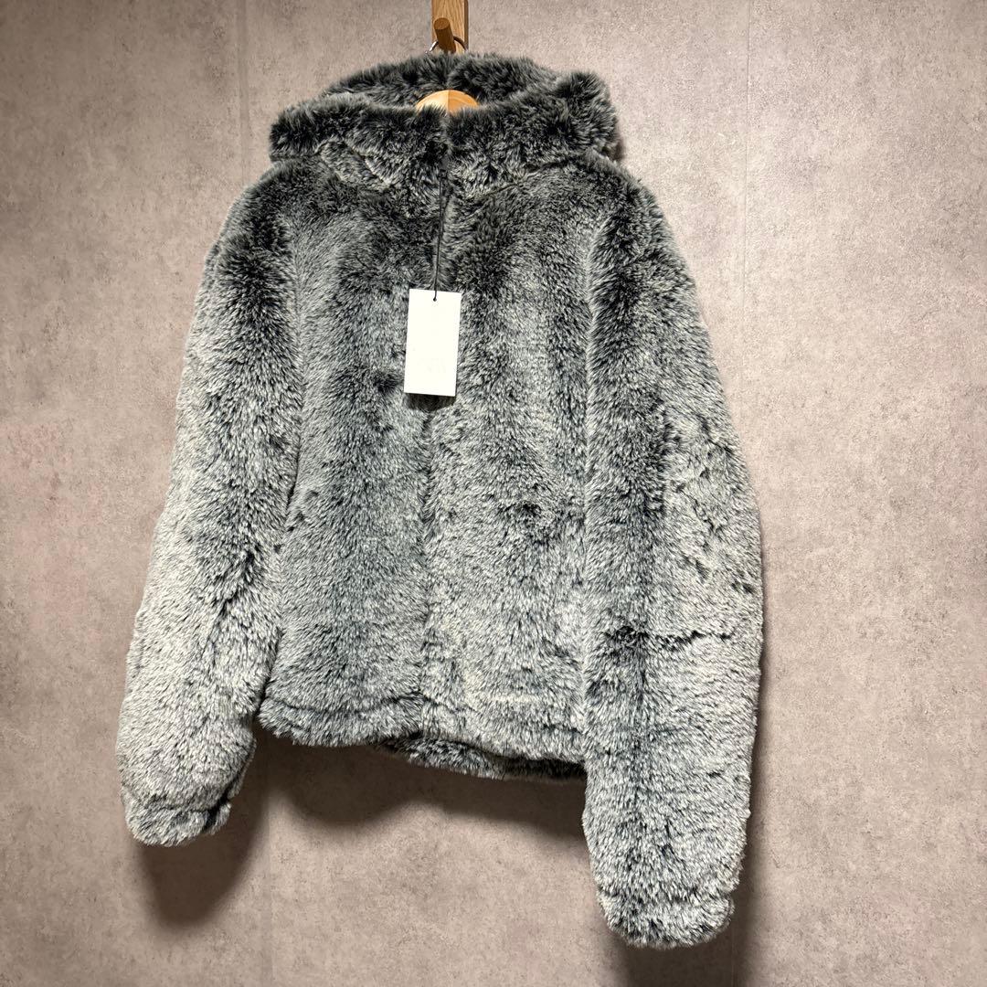 ZARA ザラ フェイクファー フード付きジャケット M