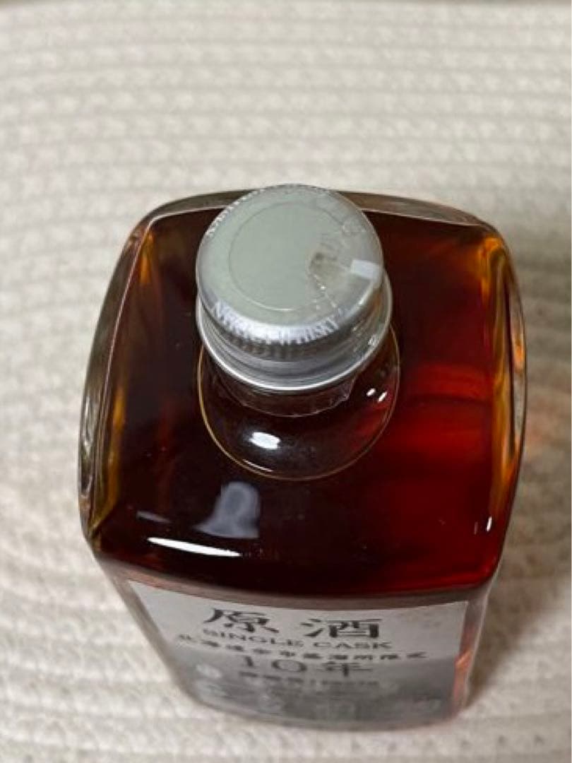 【値下げ】ニッカウィスキー原酒10年180ml 余市