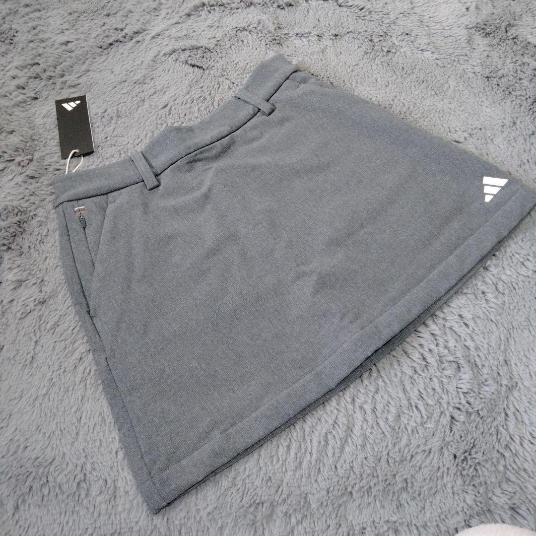 adidas/PING♡モックネック/裏起毛スカートS-M ゴルフ/スポーツ