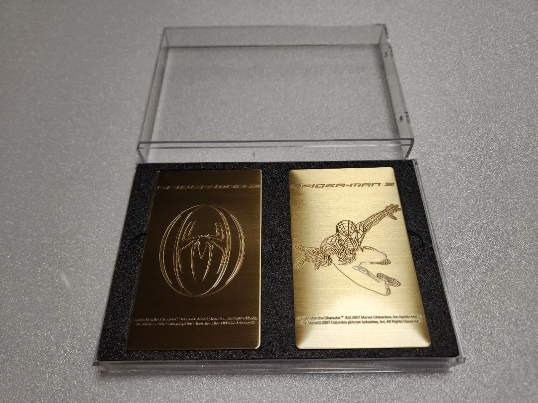 au　スパイダーマン３　プレート