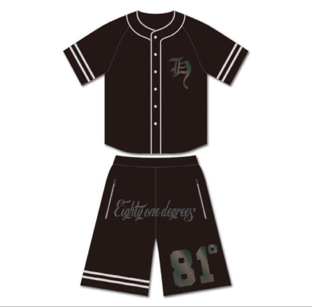 HYDE　ベースボールシャツ　セットアップ　Mサイズ