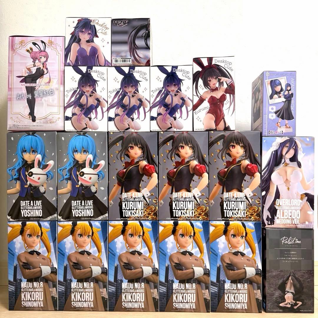 オーバーロード　アルベド　デート・ア・ライブ　バニー　怪獣8号　美少女フィギュア