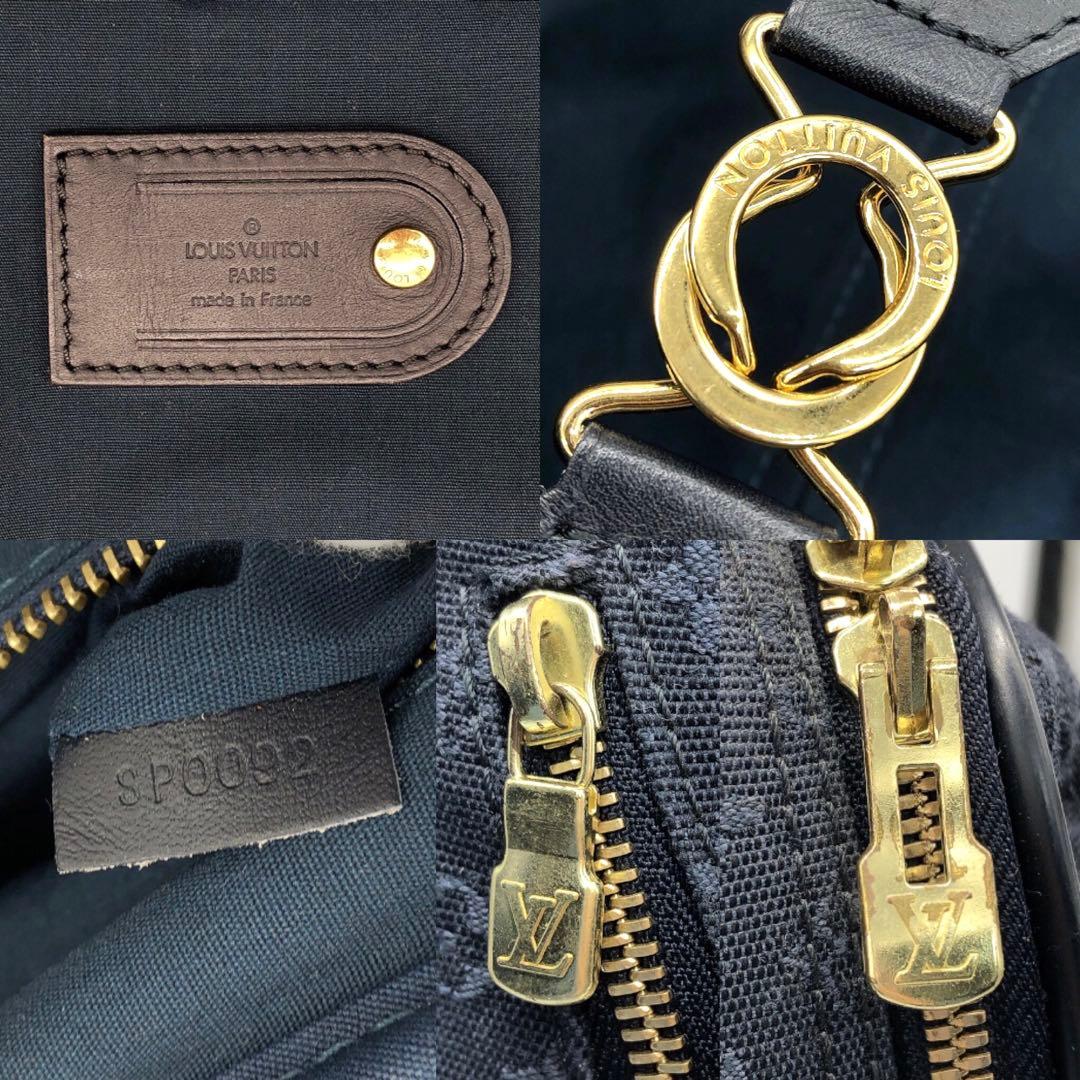 【LOUIS VUITTON】キャリーケース　モノグラムミニ　アネット　ネイビー