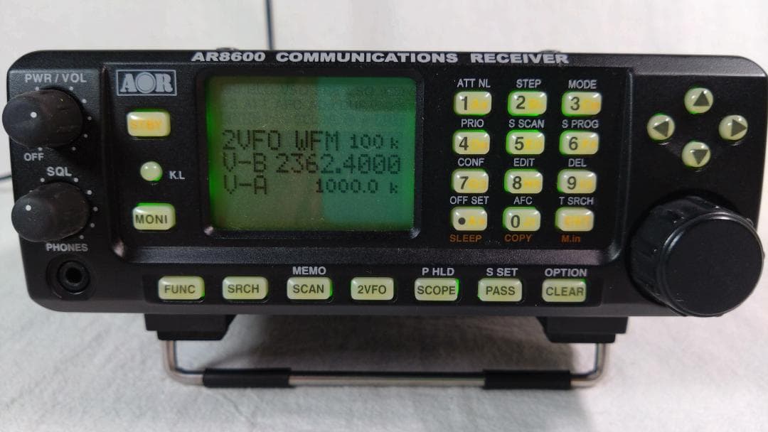 AOR（エーオーアール） AR8600 Mark2デスクトップ広帯域受信機