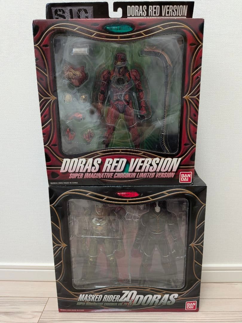 【未開封】S.I.C. 仮面ライダーZO&ドラス+ドラス レッドバージョン