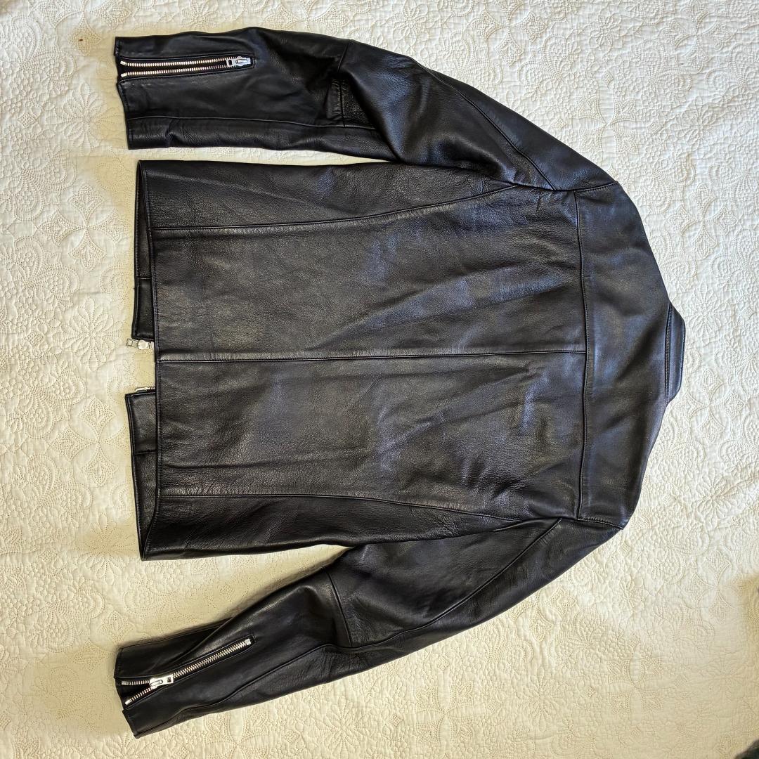 【即日発送】極美品 LIDNMリドム　シングルライダースジャケット　シープスキン