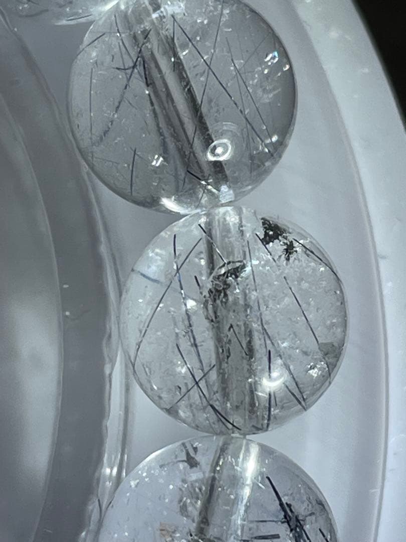 超希少！！ブルーサゲニティックルチルクォーツ9.8㎜新品未使用）高品質ブルー針