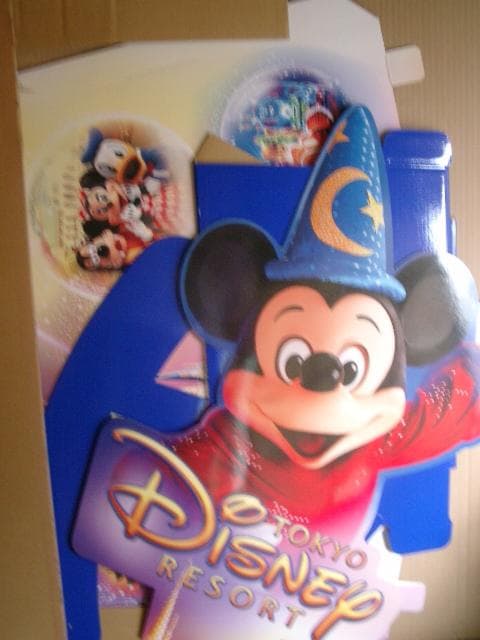 ミッキーマウス・ディズニーランドオリジナル入手困難非売品　170㎝等身大POP●