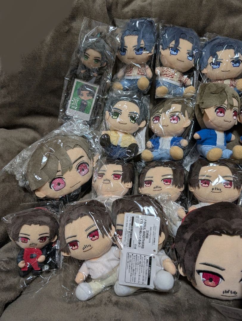 三代目J SOUL BROTHERS　ぬいぐるみ/フェイスポーチ　まとめ売り