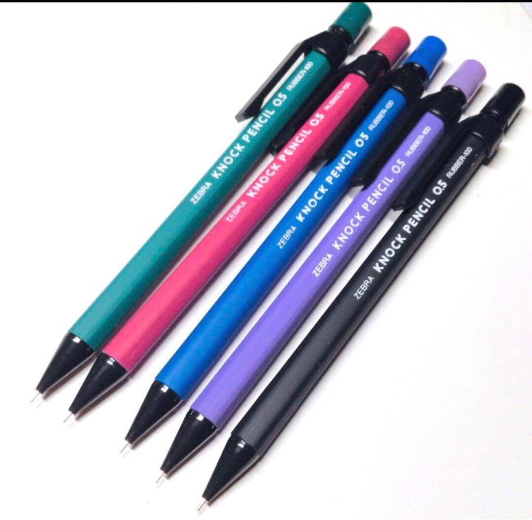廃番 ゼブラKNOCK PENCIL RUBBER100 ノックペンシル