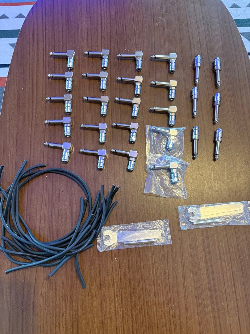 OYAIDEソルダーレスケーブルセット ストレート・L型プラグ