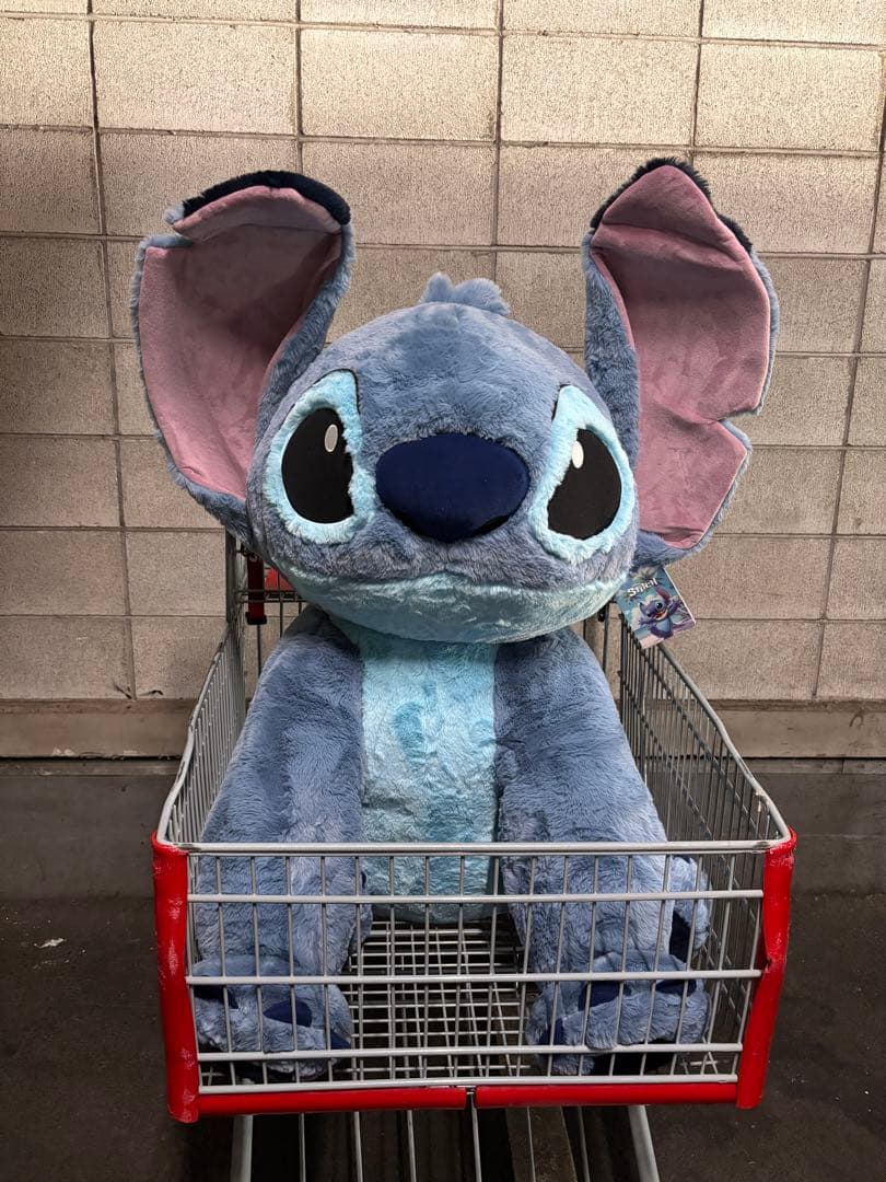 コストコ　スティッチ ぬいぐるみ 大きい 青色