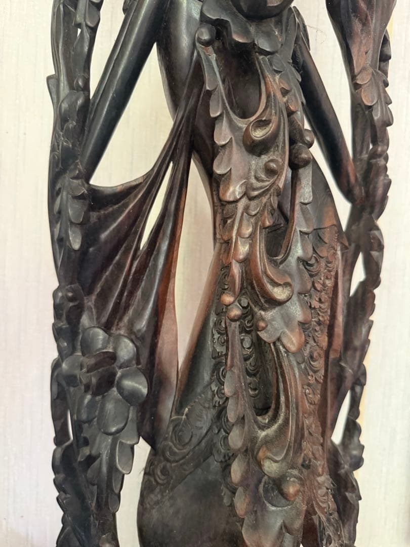 アジア雑貨　インド　置物　神様　レトロ雑貨　木彫り　仏　セット売　ヴィンテージ