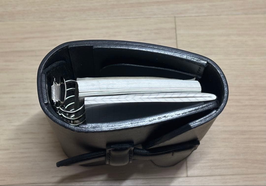 ひまわりページ 3つ折りタイプシステム手帳 ミニ6（20mmリング）